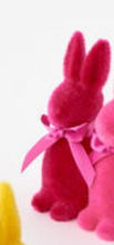 Load image into Gallery viewer, Flocked Bunny- 6&quot;
