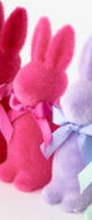 Load image into Gallery viewer, Flocked Bunny- 6&quot;

