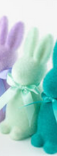 Load image into Gallery viewer, Flocked Bunny- 6&quot;
