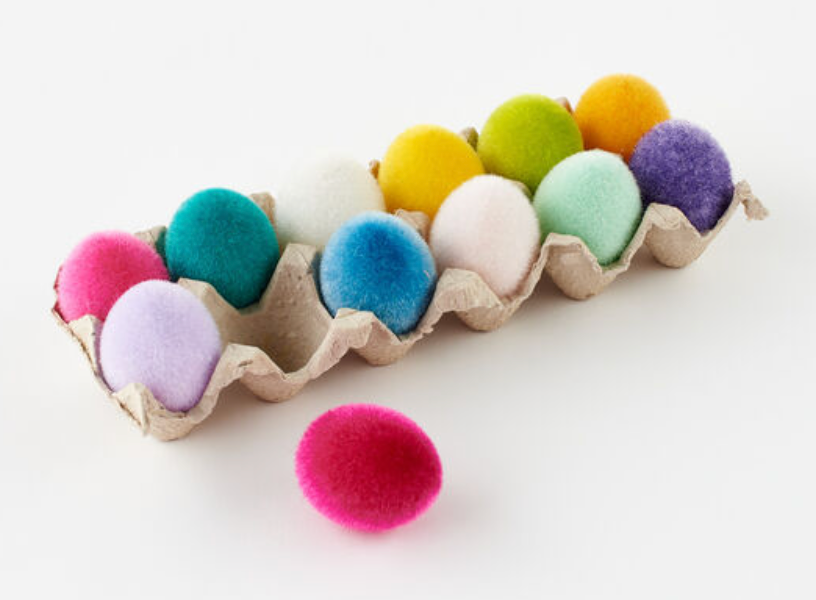 Flocked Egg- 2.5
