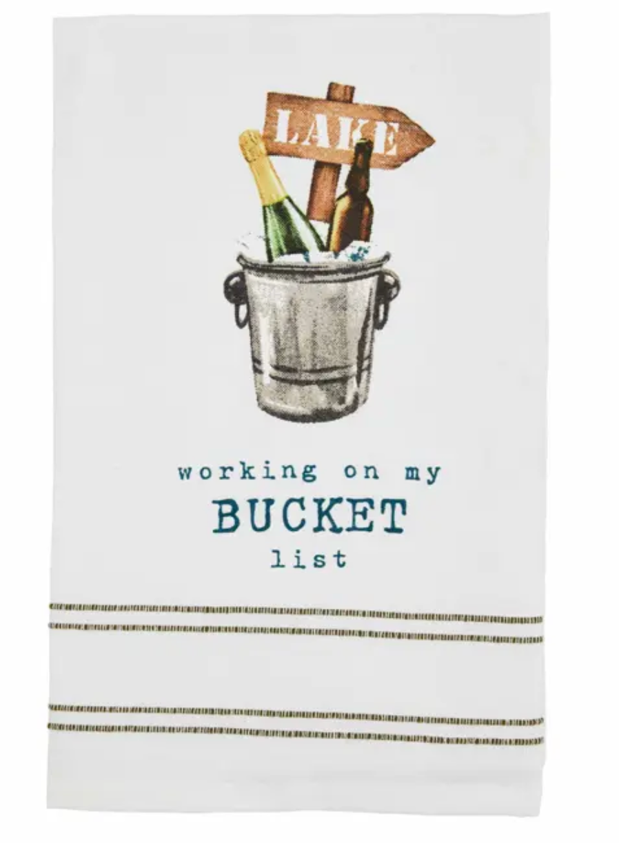 Bucket List Hand Towel