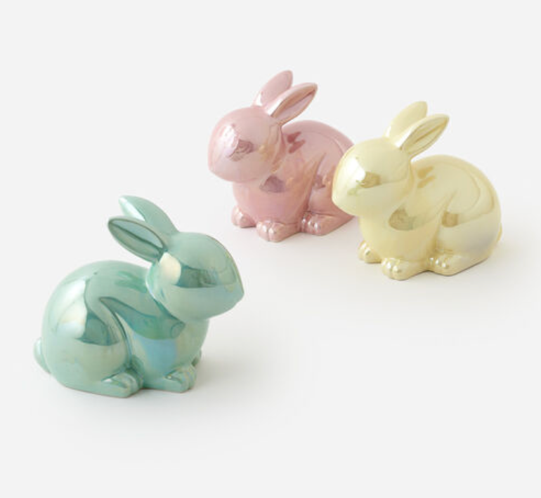 Ceramic Sitting Bunnies