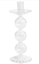 Load image into Gallery viewer, Glass Taper Candle Holders
