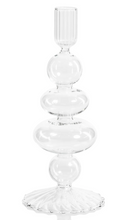 Load image into Gallery viewer, Glass Taper Candle Holders
