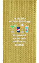 Load image into Gallery viewer, Lake Waffle Towel
