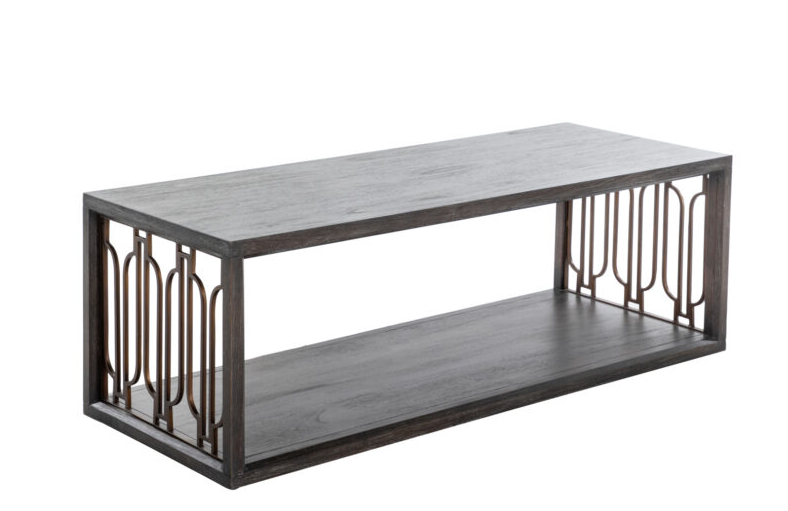 Ainsworth Coffee Table- Dark 54 x 21 x 18.5”