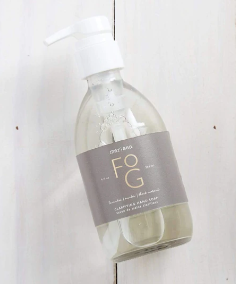 9 oz Glass Hand Soap Pump - Fog