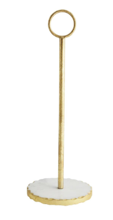 Gold Edge Paper Towel Holder