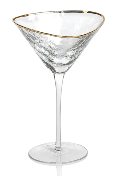 Aperitivo Triangular Martini Glass