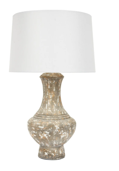 Lily Distressed Table Lamp 30.5