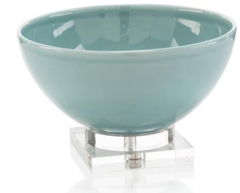 Soft Blue Ceramic Bowl