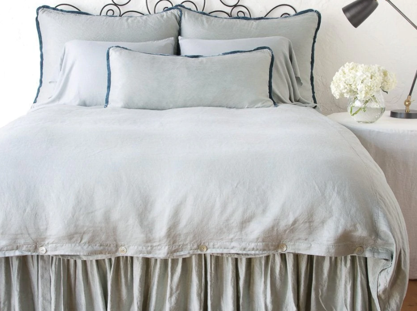 Paloma King Duvet Cover- Mineral