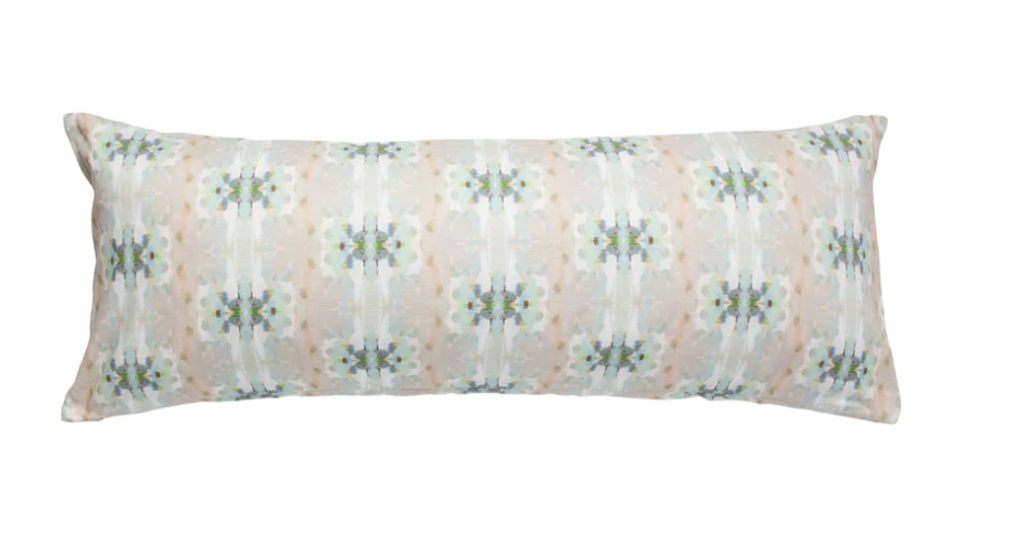 Miss Ella Teal 14x36 Pillow