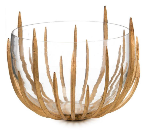 Hand-Finished Gold Starstruck Bowl