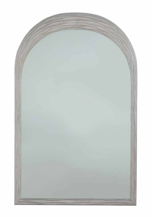 Swell Mirror- White 34.88 x 1.75 x 55”