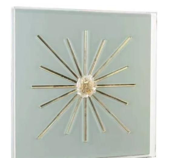 Streaming Crystal Wall Decor