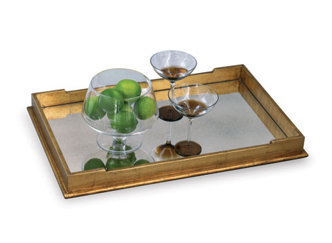 Delray Gold Tray