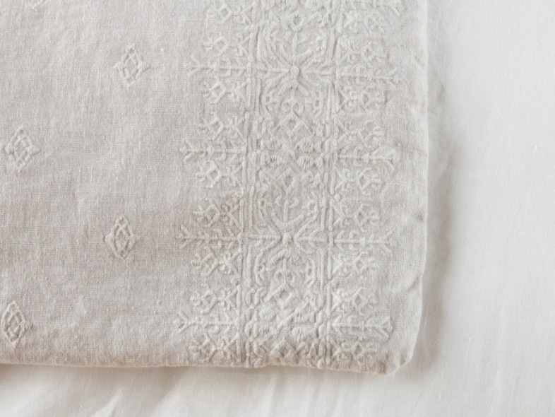Ines Throw Blanket- Sterling