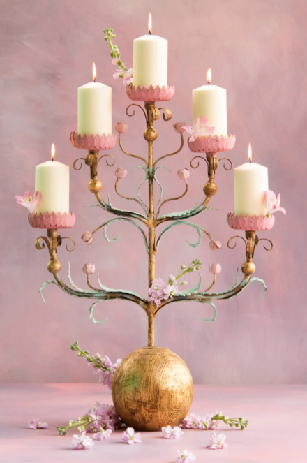 Swirly Candelabra