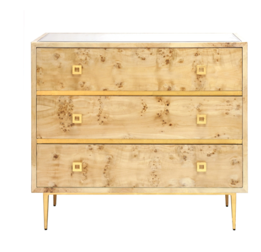 Hudson  Three Drawer Chest 42