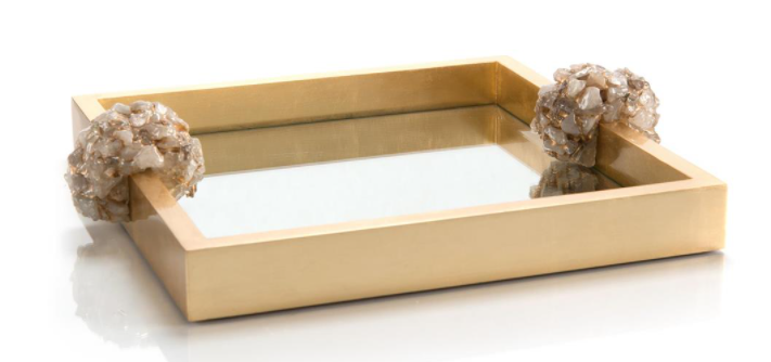 Golden Reflections Tray
