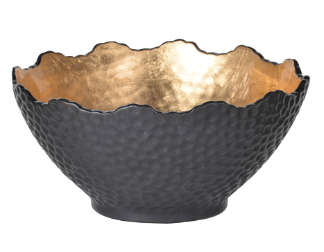 AB Black and Gold Bowl Small