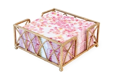 Arch Gold Leaf Cocktail Napkin Caddy