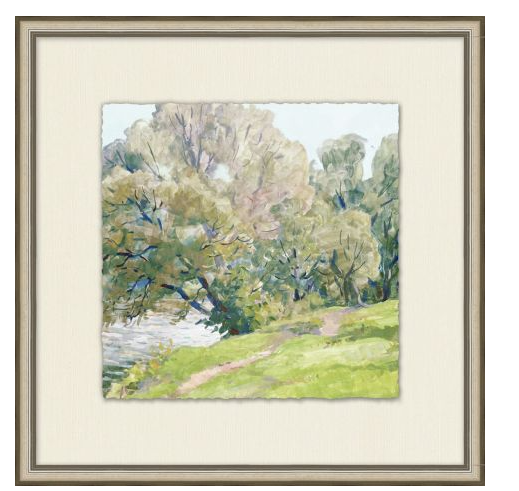 Pastel Hillside 5, 21.75