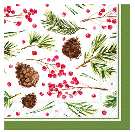 Pinecone Pattern- Lunch Napkin