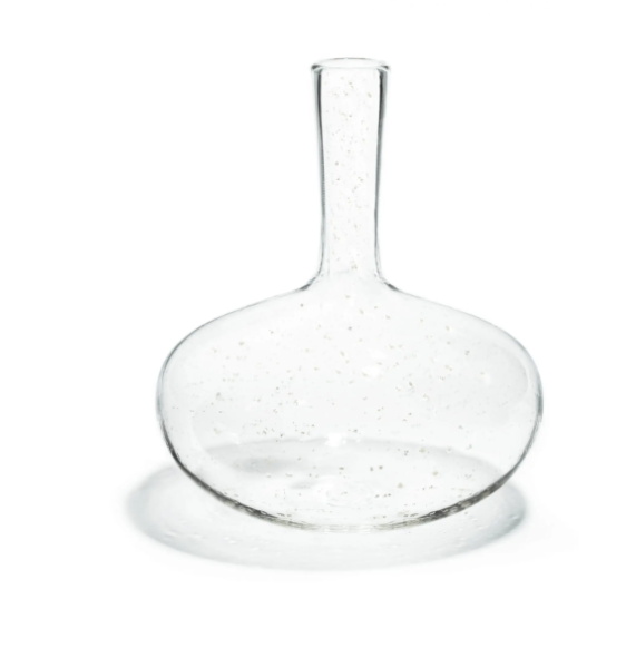 Classic Decanter- Silver Flake 7.25” W x 5.75” H