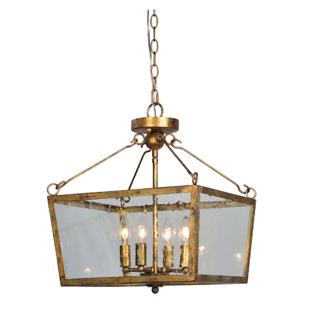 GABY SEMI-FLUSH/CONVERTIBLE W15*H16 CHAIN:6' WIRE:10'