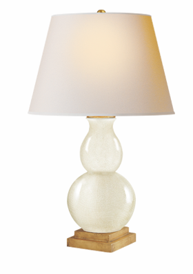 Small Gourd Lamp- Tea Stain 26