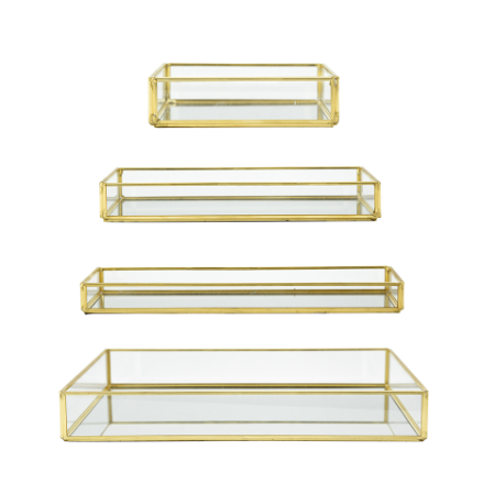 AB Glass Tray- XS