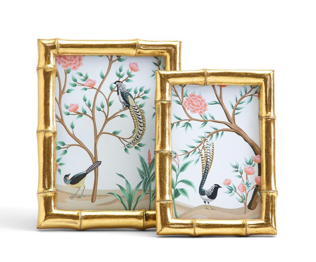Gold Bamboo Photo Frame
