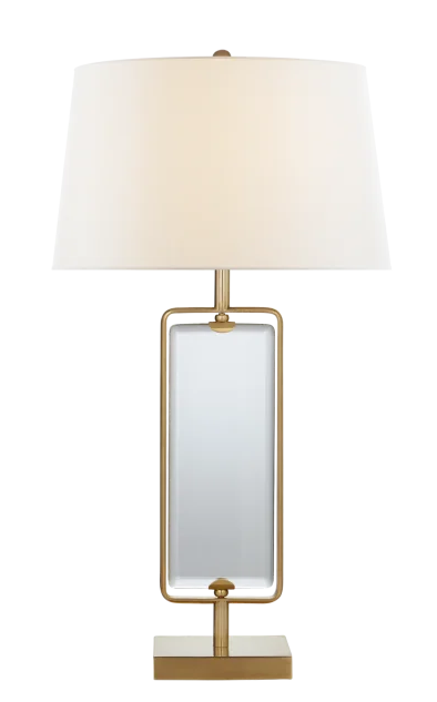 Henri Large Framed Table Lamp- Brass