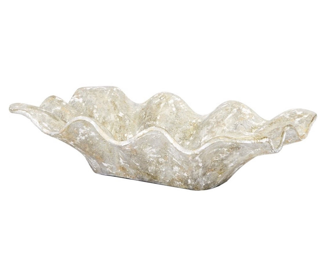 Distressed Grey/Gold Furman Bowl