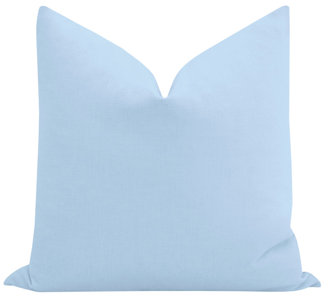 Classic Linen II Pillow-Powder Blue 24”
