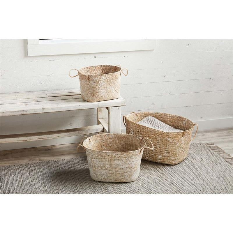 Seagrass Handle Basket-MD