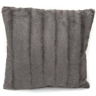 Dov Fur-Pillow Grey