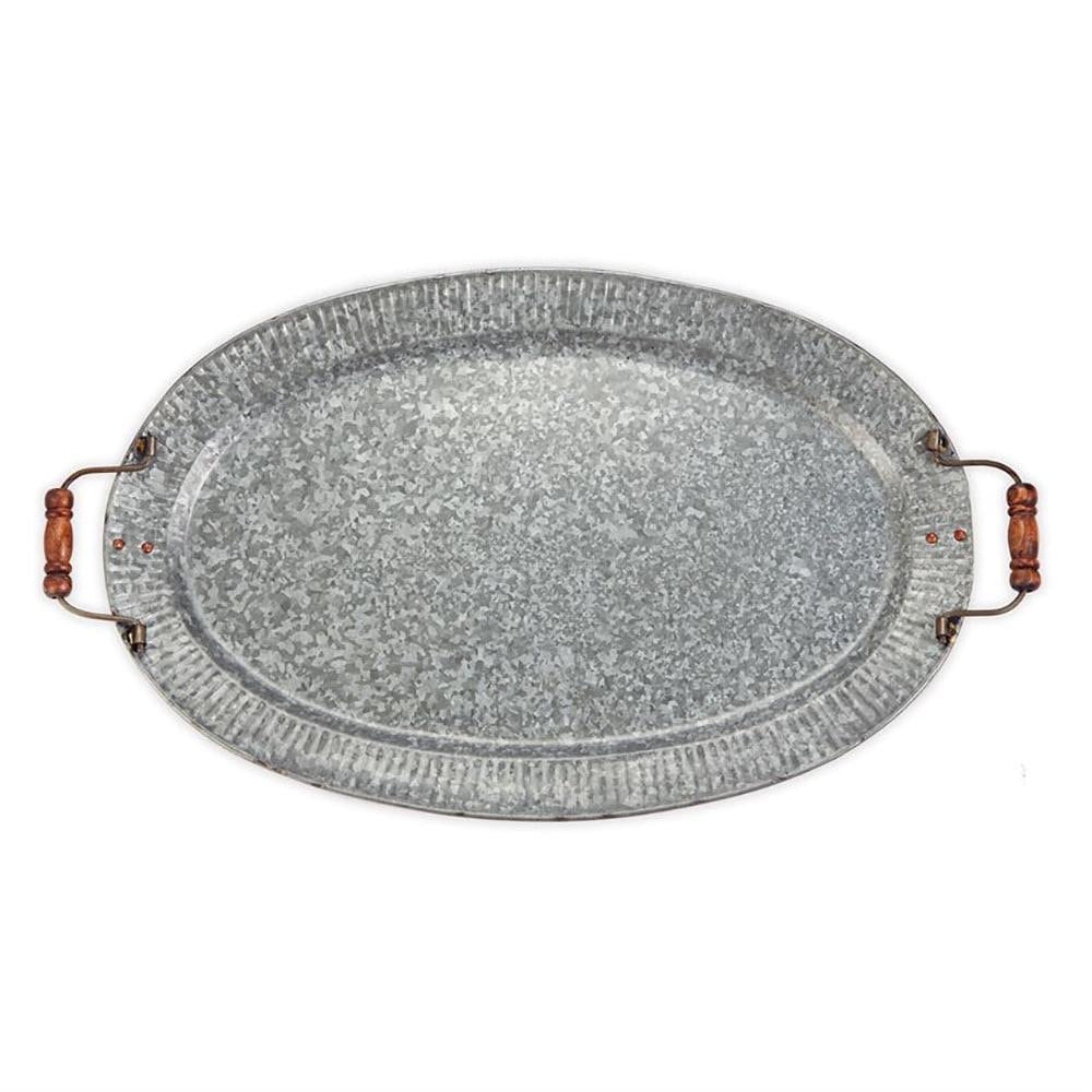Tin Oval Tray-MD