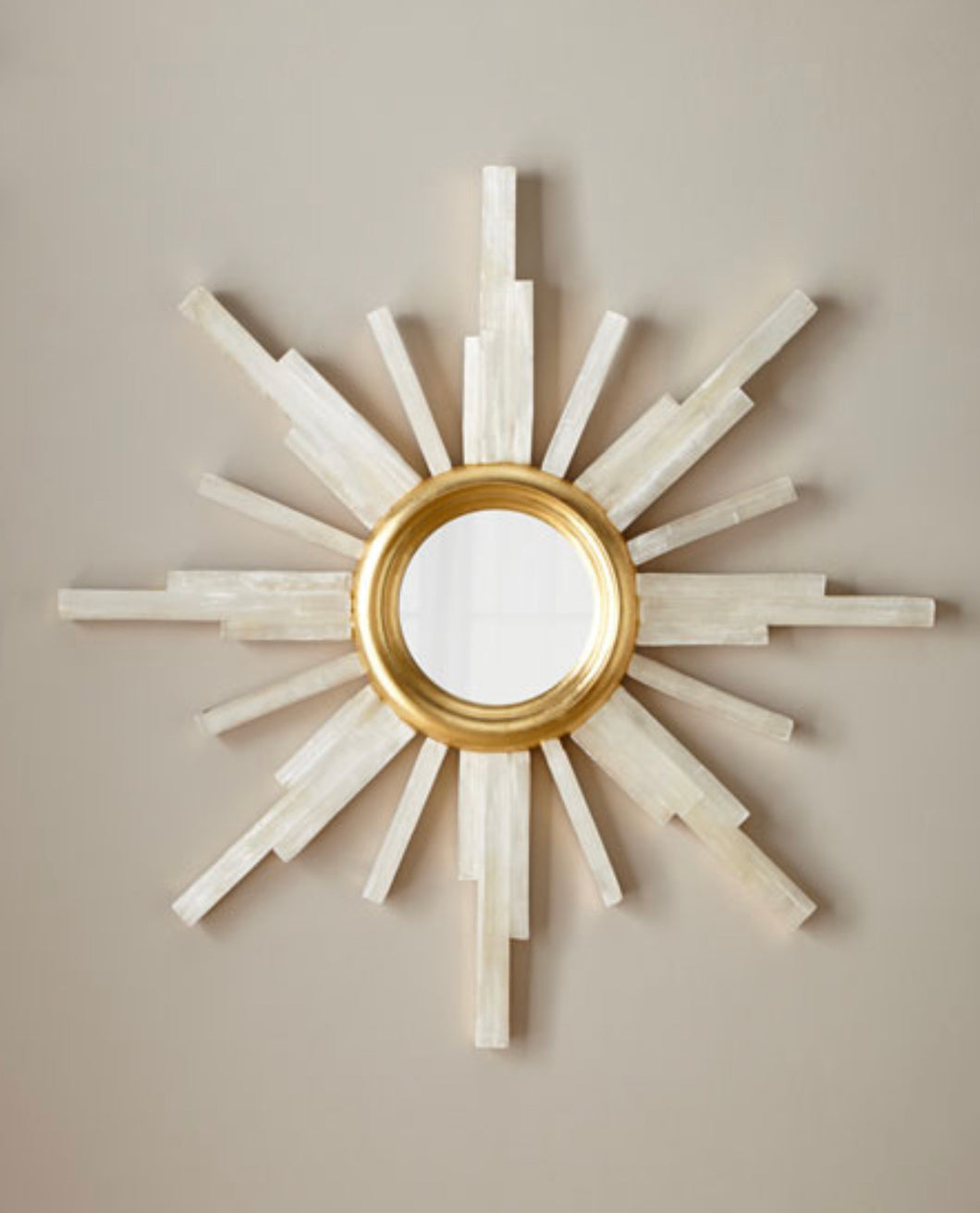 Selenite Mirror
