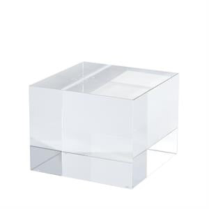 Square Crystal Riser-LG