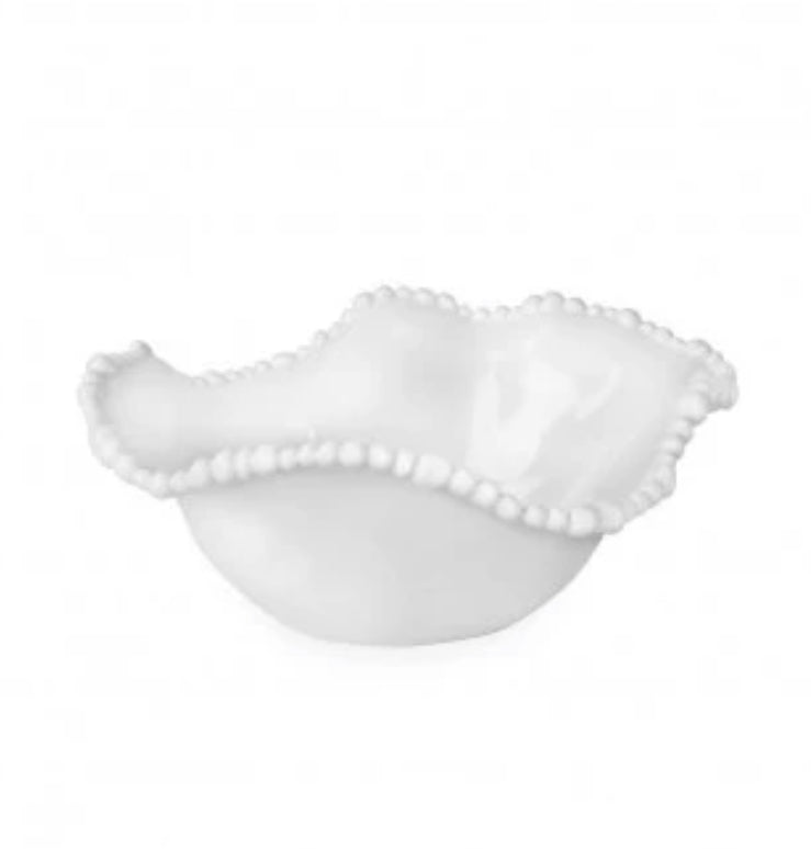 Small Algeria Vase Sauce Bowl-White