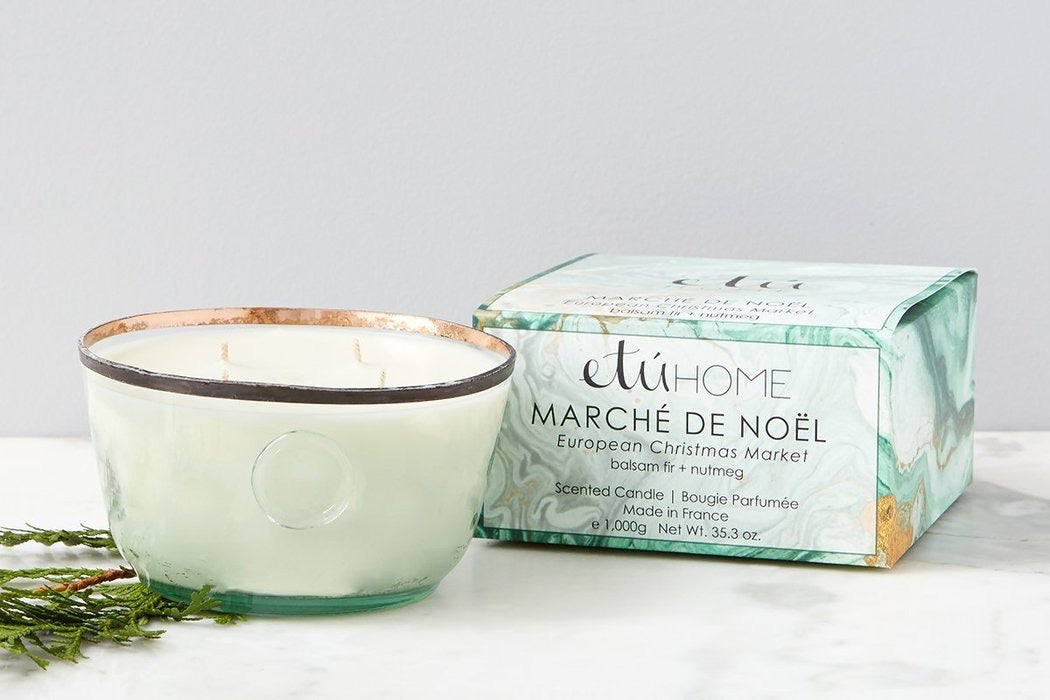 Christmas Market Balsam Candle/Fir & Nutmeg