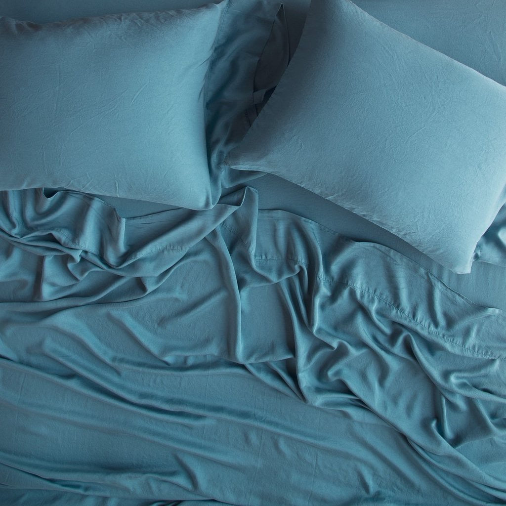 Madera Luxe Standard Pillowcase-Cenote