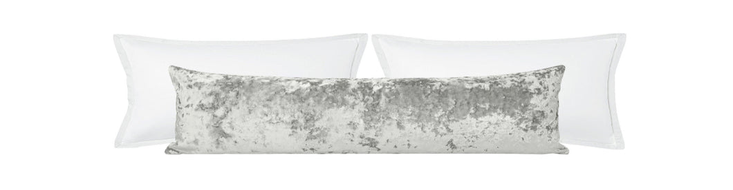 Lavish Velvet Lumbar-Platinum 9x48”