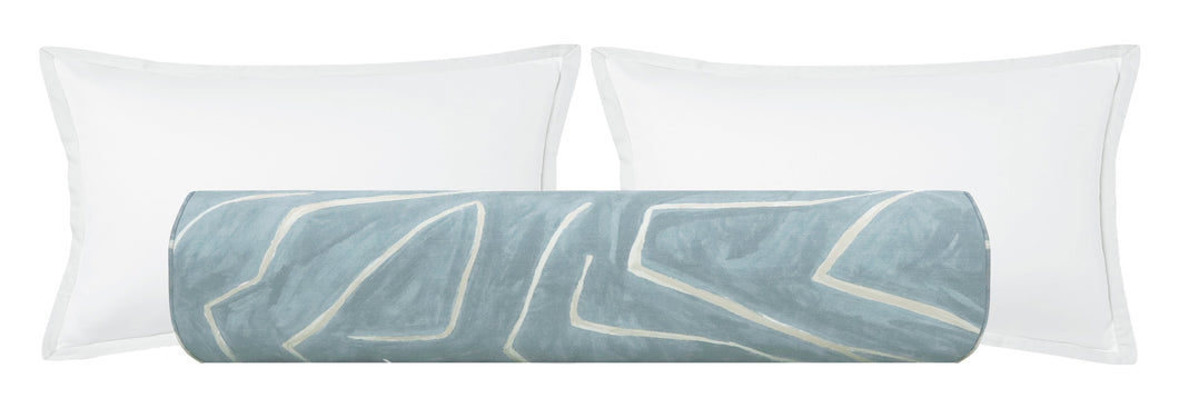 King Bolster Graffito Deep Sky 9x48”
