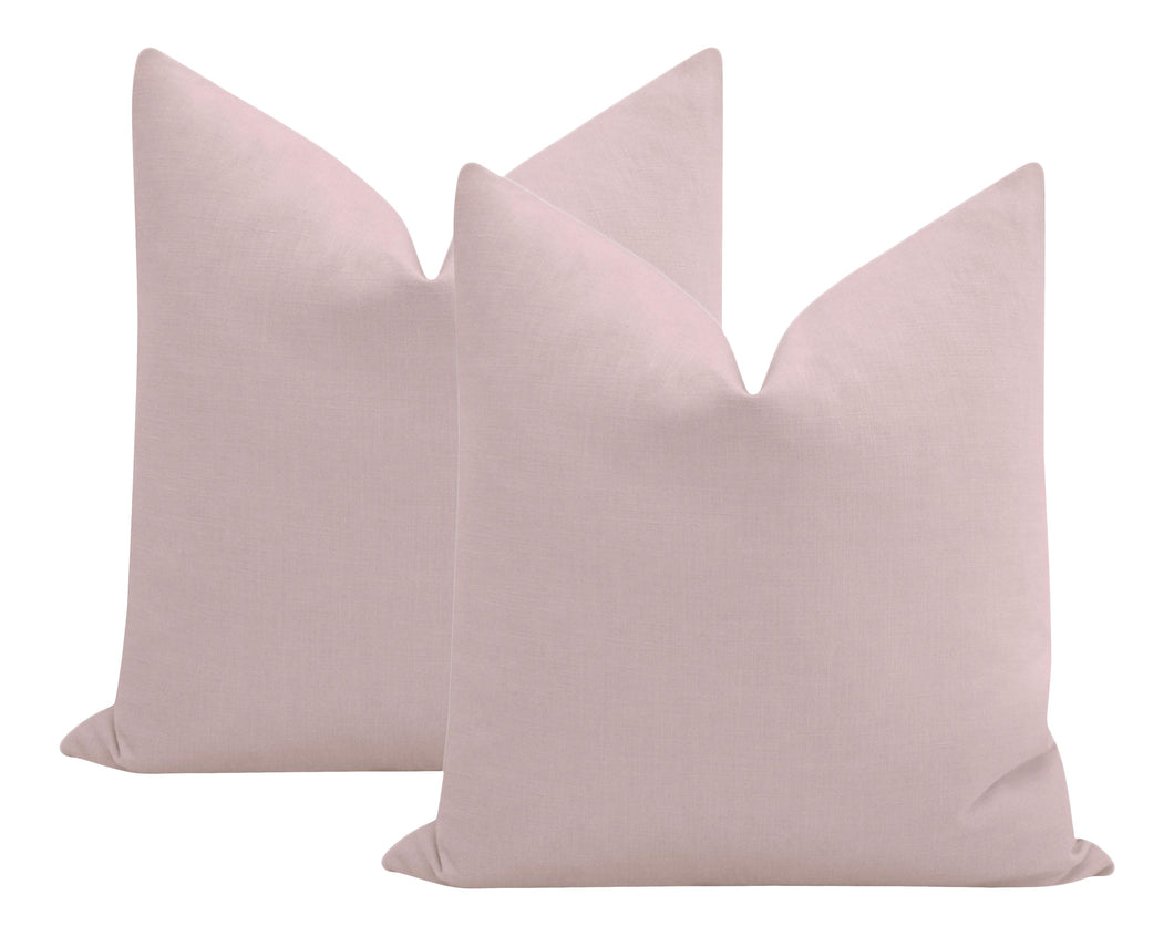 Classic Linen Pillow Lilac 22”