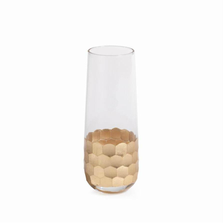 Fez Cut Champagne Stemless Flute