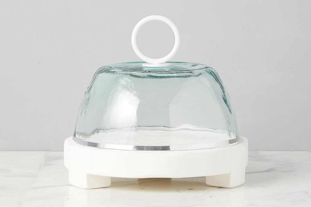 Bianca Glass Dome- Small